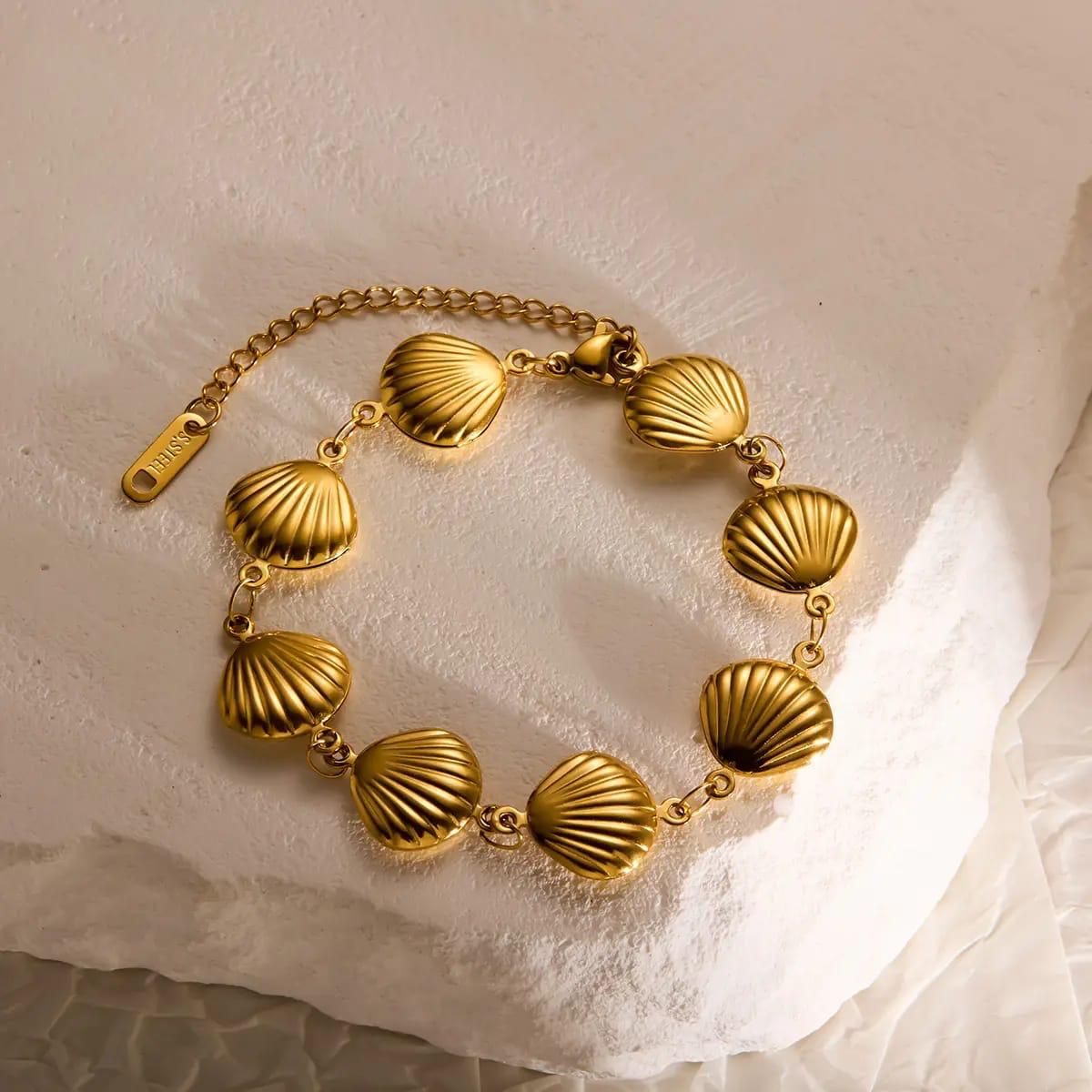 Seashell Minimal Waterproof Bracelet
