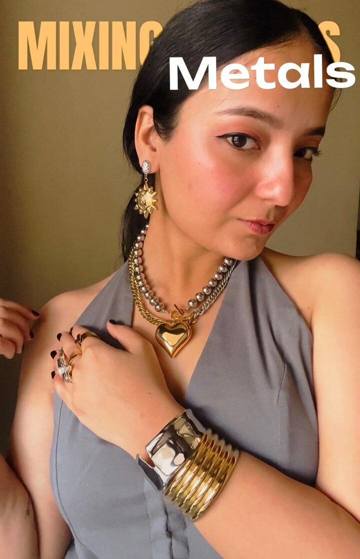 Mixing Metals Jewellery