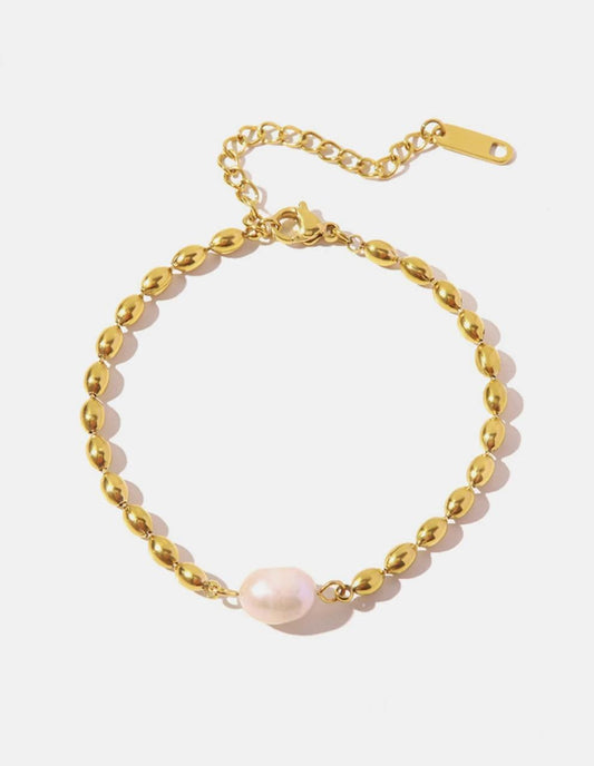 Single Pearl Bracelet