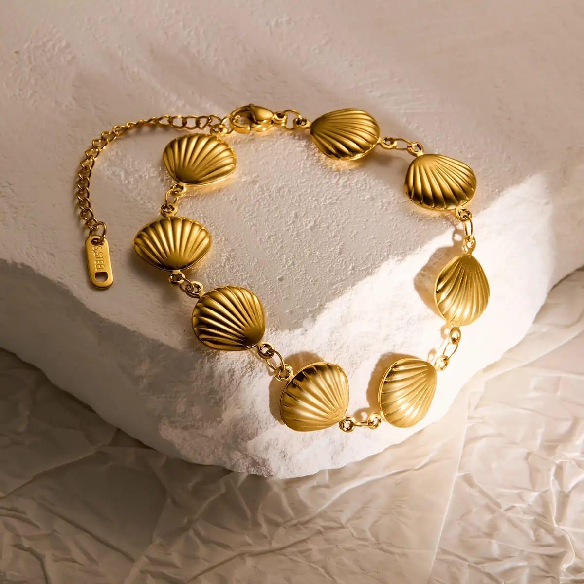 Seashell Minimal Waterproof Bracelet