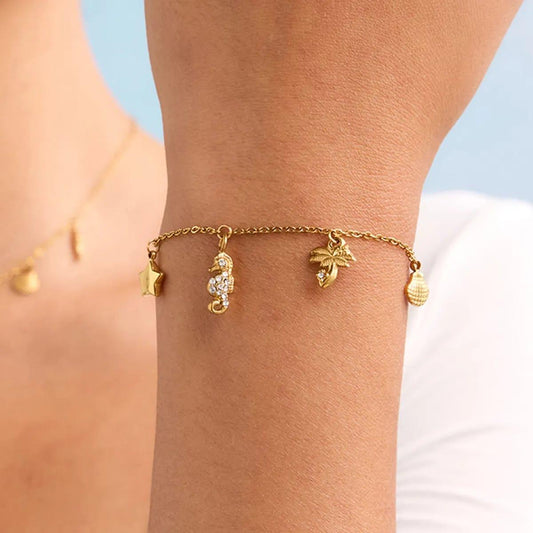 Ocean Charms Waterproof Bracelet