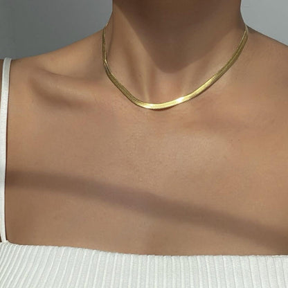 Herringbone Waterproof necklace