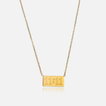 11:11 Pendant Necklace