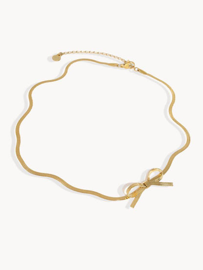 Bow Choker Necklace
