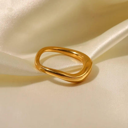 Thin Band Solid Ring