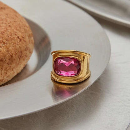 Ruby Dome Statement Ring
