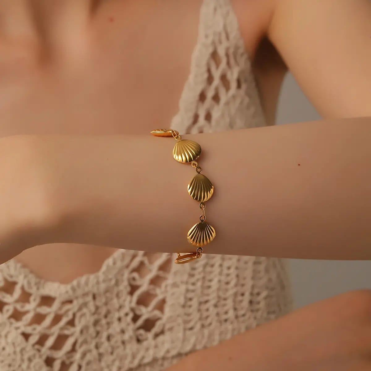 Seashell Minimal Waterproof Bracelet