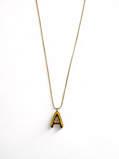 Initial Waterproof Necklace