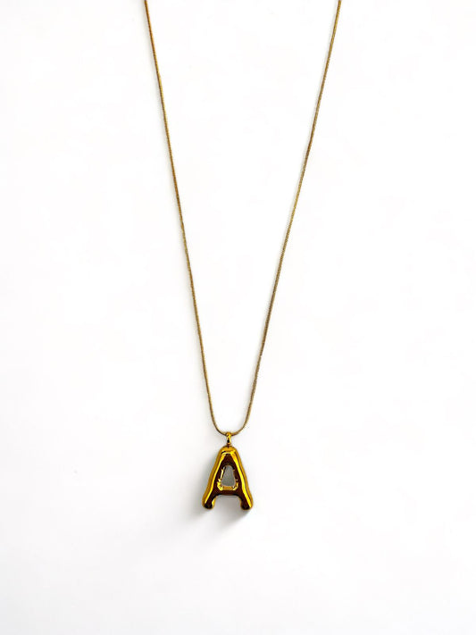 Initial Waterproof Necklace
