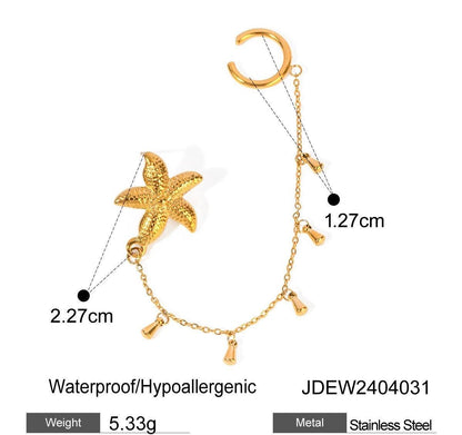 Starfish Waterproof Ear Clip