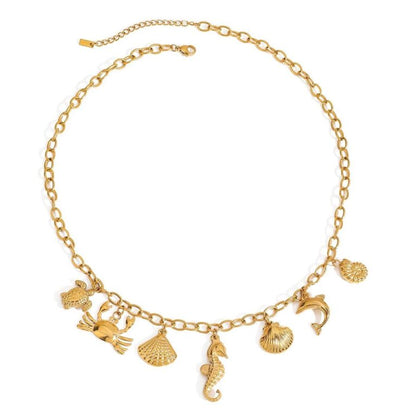 Ocean Charms Waterproof Necklace