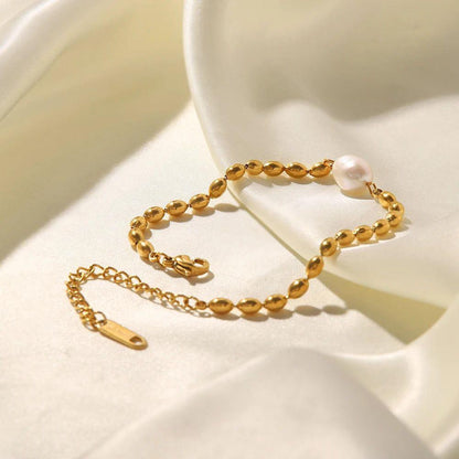 Single Pearl Bracelet