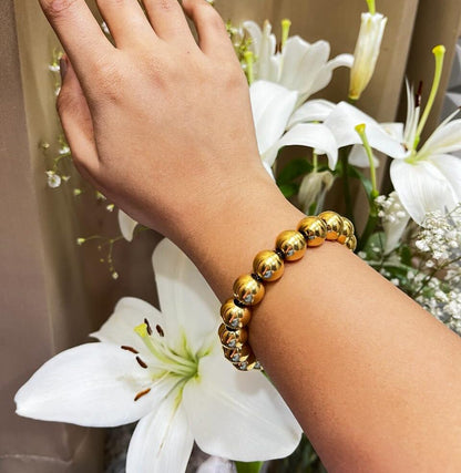 Jaya Bisht Signature Chunky Breads Waterproof Bracelet