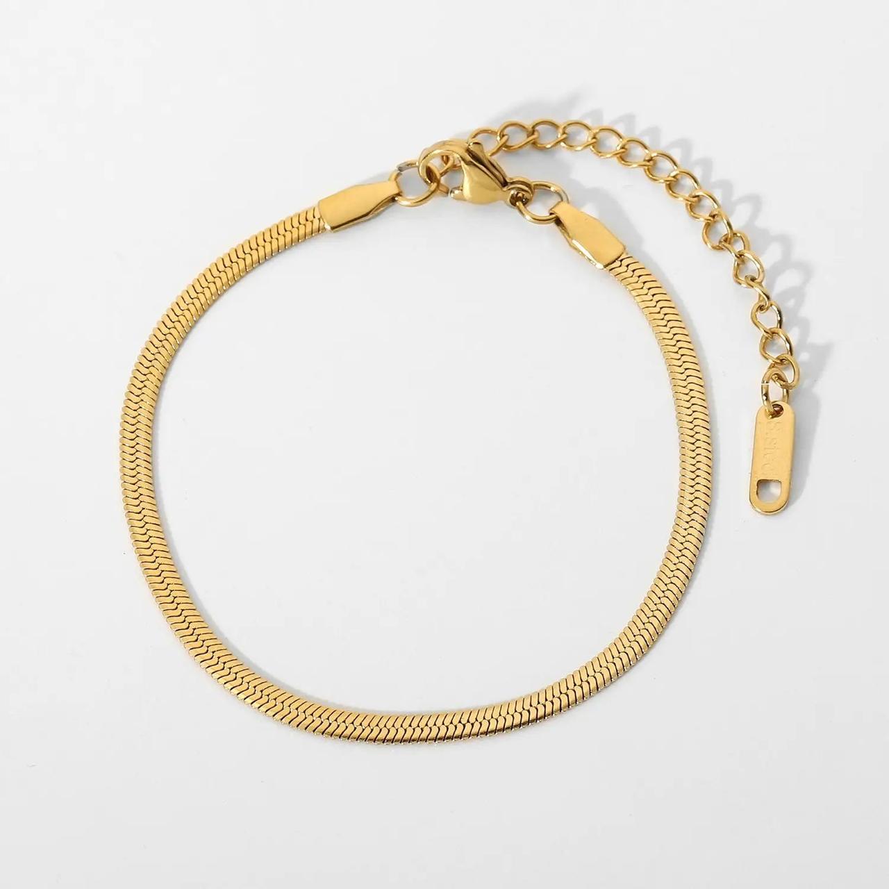 Herringbone Chain Bracelet