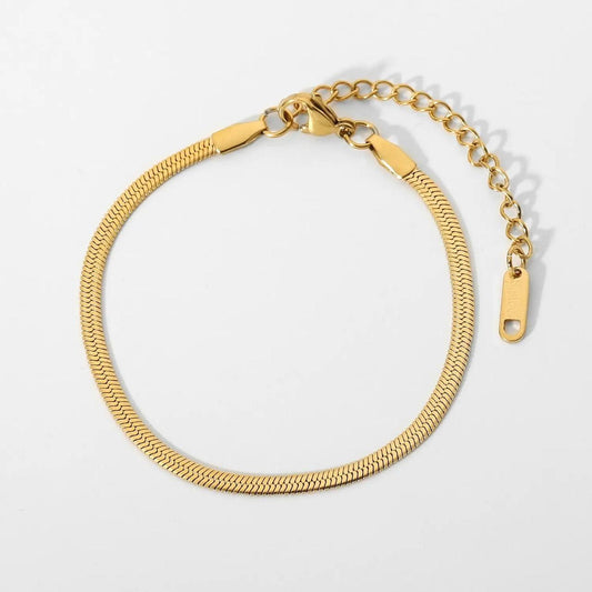 Herringbone Chain Bracelet