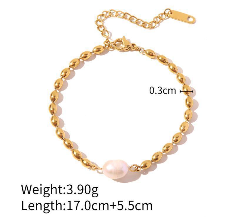 Single Pearl Bracelet