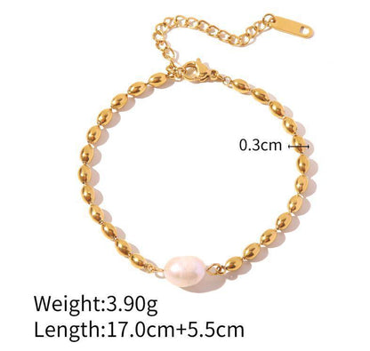 Single Pearl Bracelet