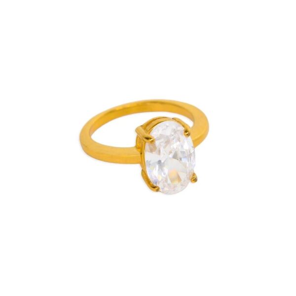 Solitaire Waterproof Ring