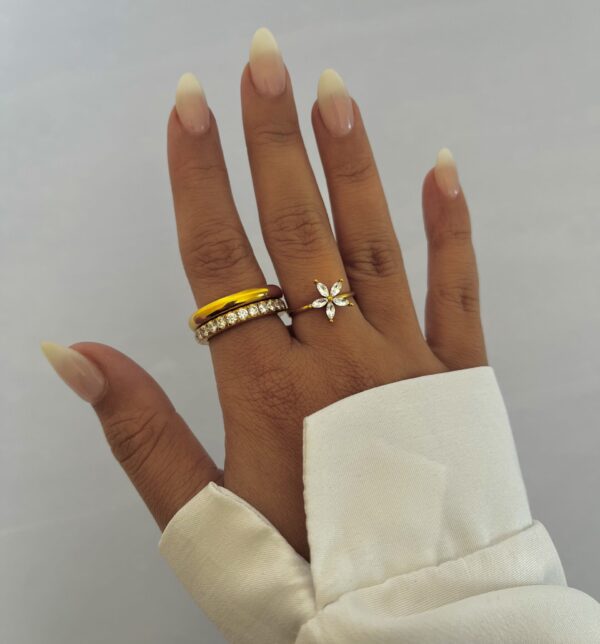 Flower Promise Waterproof Ring - Image 3