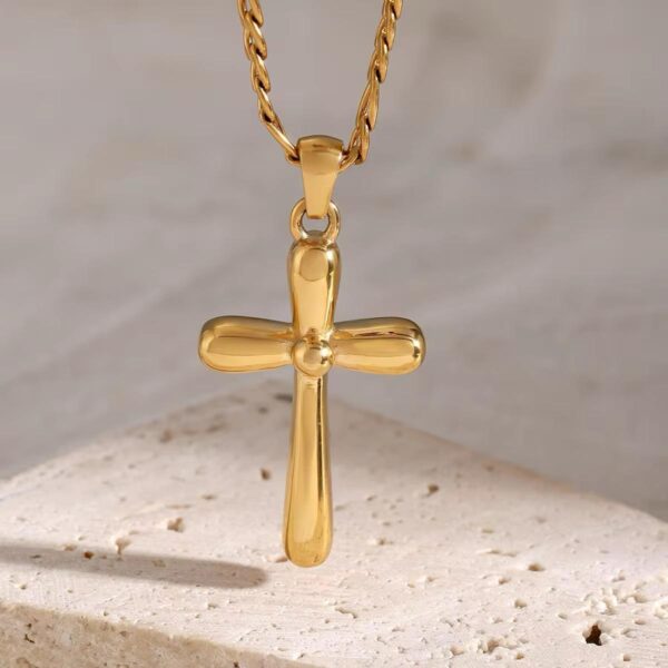 Statement Cross Waterproof Pendant