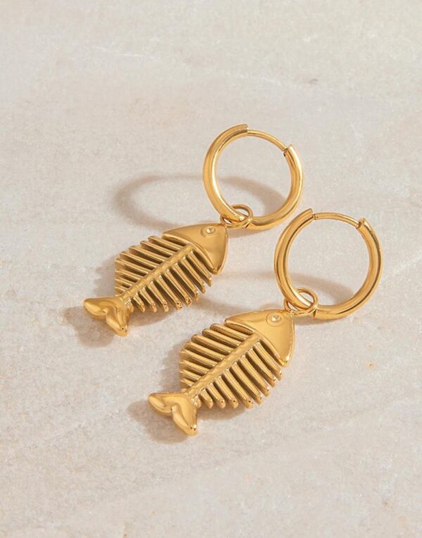 Fish Waterproof Earrings - Image 3