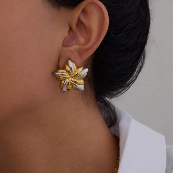 Soraya Mixed Metals Waterproof Earrings