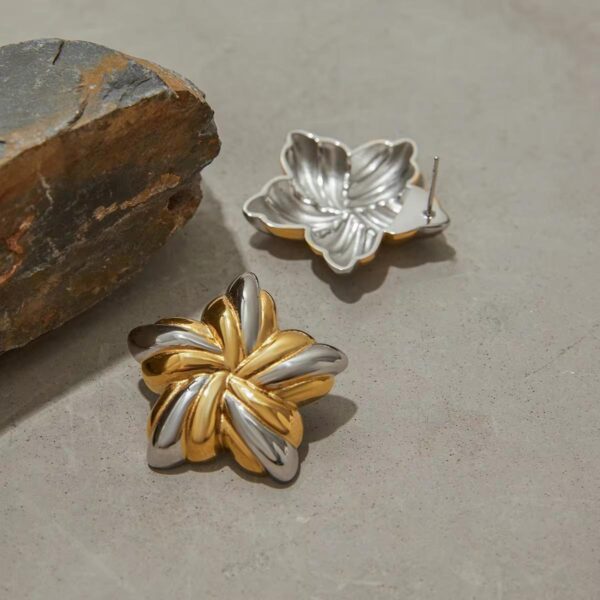 Soraya Mixed Metals Waterproof Earrings - Image 2