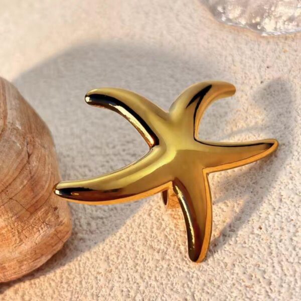 Starfish Statement Waterproof Ring