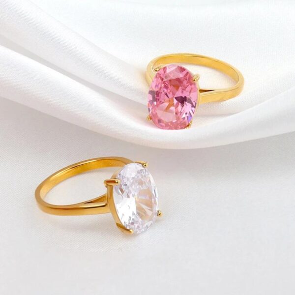 Solitaire Waterproof Ring
