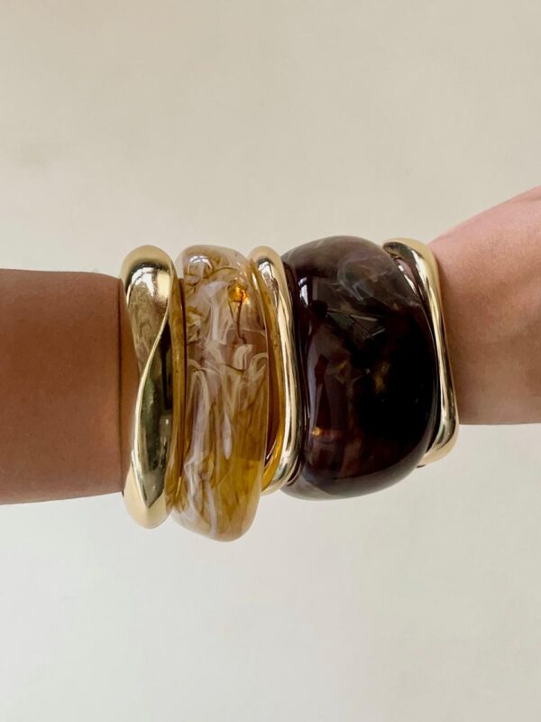 Raya Resin & Waterproof Cuff Stack - 2.4 to 2.6